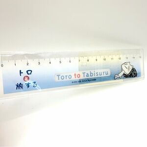 Doko Demo Issho Toro Inoue Ruler very rare Y2K Vintage Japan Tabi Suru